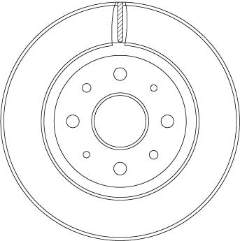 Disque de frein TRW DF4410