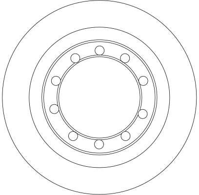 Disque de frein TRW DF4330
