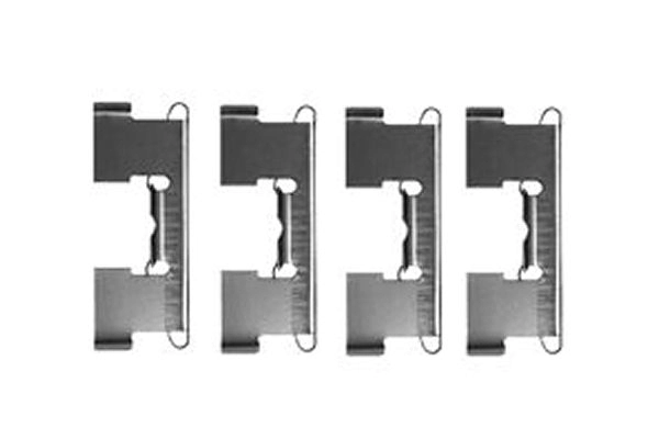 Kit d'accessoires, plaquette de frein à disque TRW PFK179