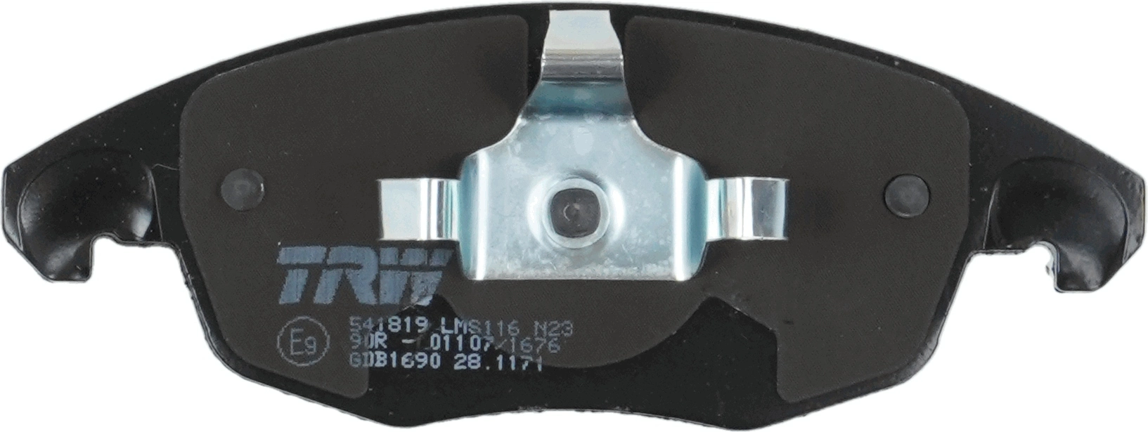 Kit de plaquettes de frein, frein à disque TRW GDB1690