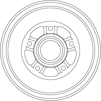 Tambour de frein TRW DB4560MR