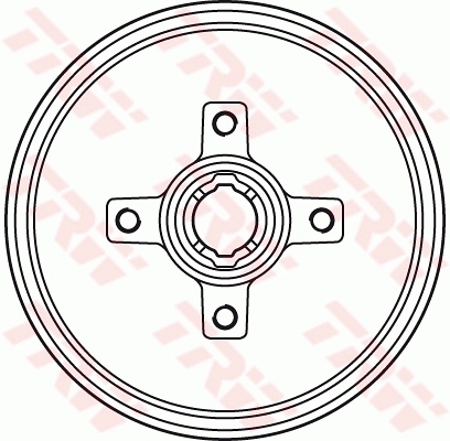 Tambour de frein TRW DB4134BR