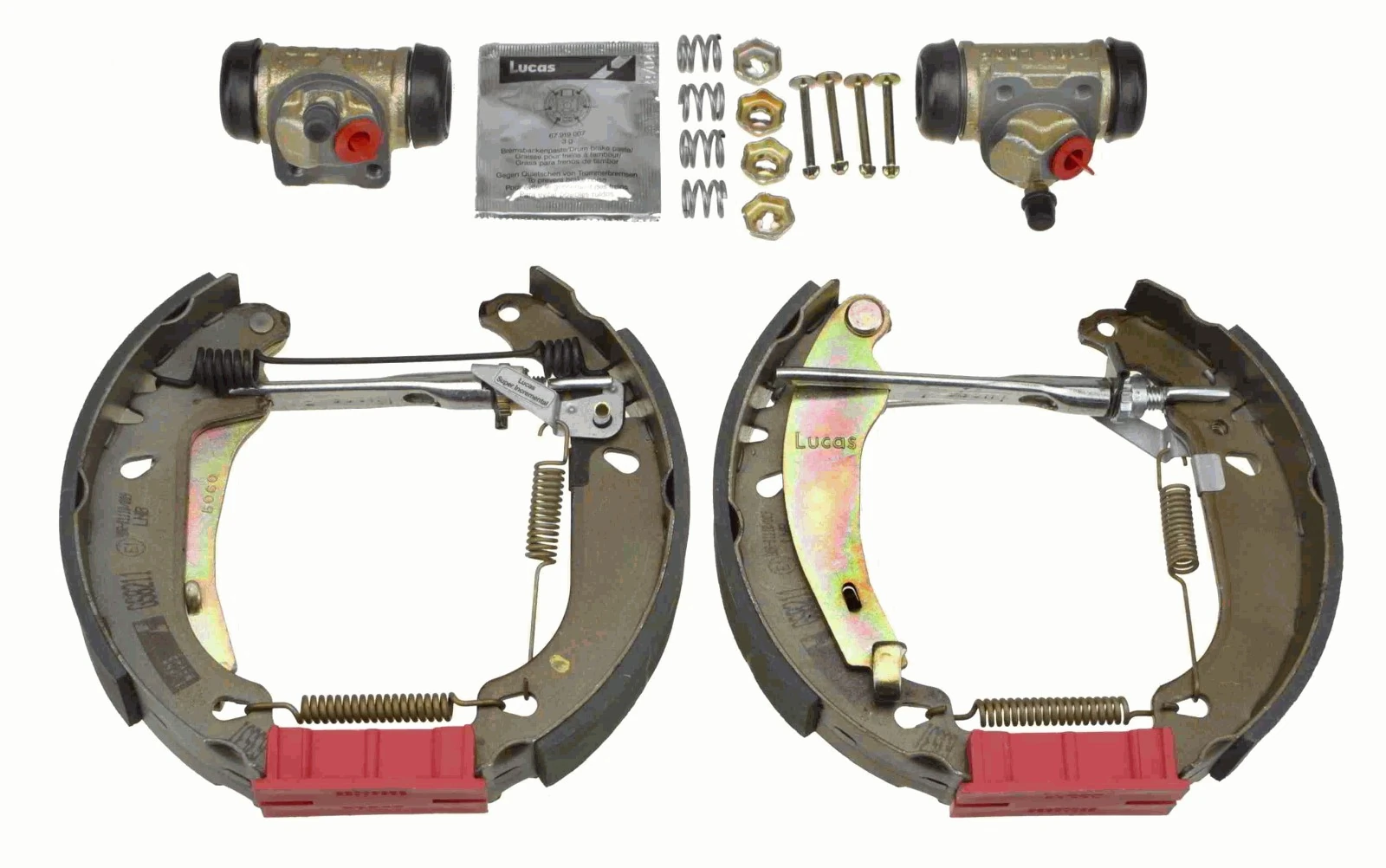 Jeu de mâchoires de frein TRW GSK1017