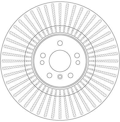Disque de frein TRW DF6456S