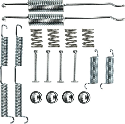 Kit d'accessoires, mâchoire de frein TRW SFK253