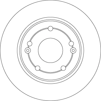 Disque de frein TRW DF4428