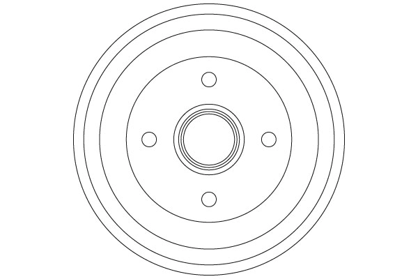 Tambour de frein TRW DB4308MR