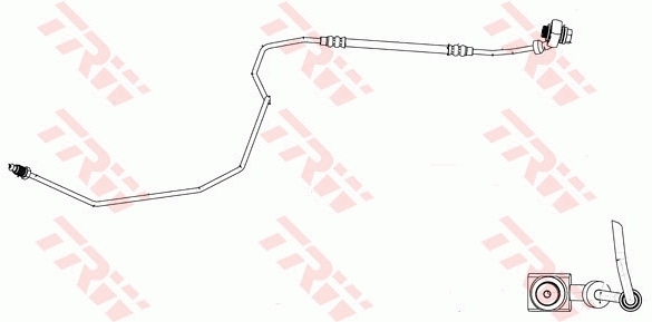 Flexible de frein TRW PHD1162