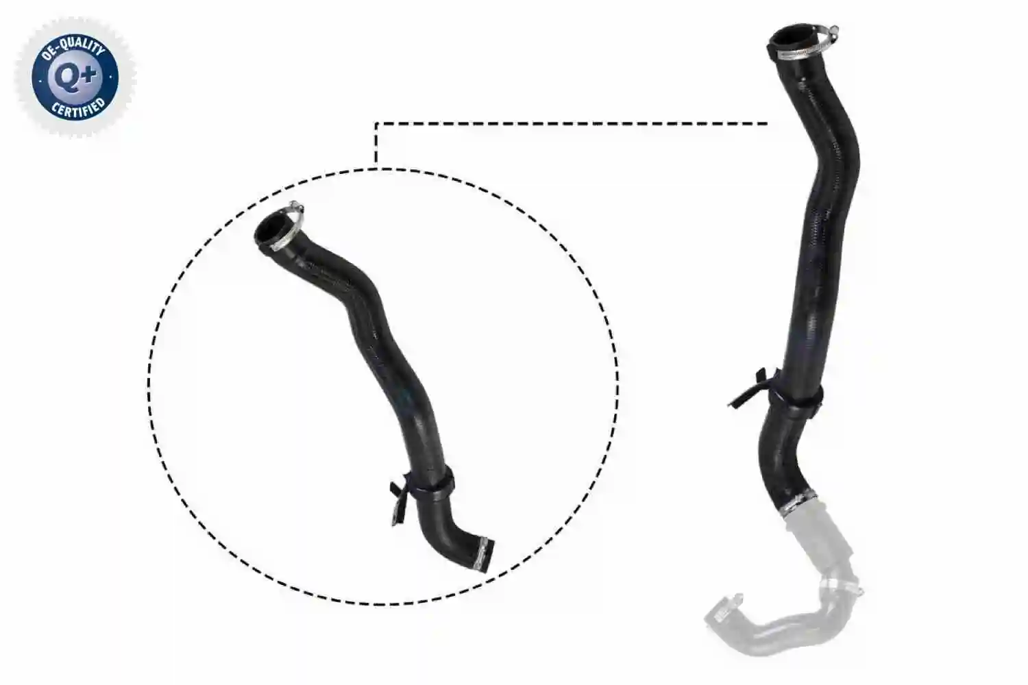 Gaine de suralimentation VAICO V21-0027