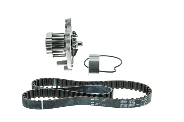 Pompe à eau + kit de courroie crantée AISIN TKH-7004