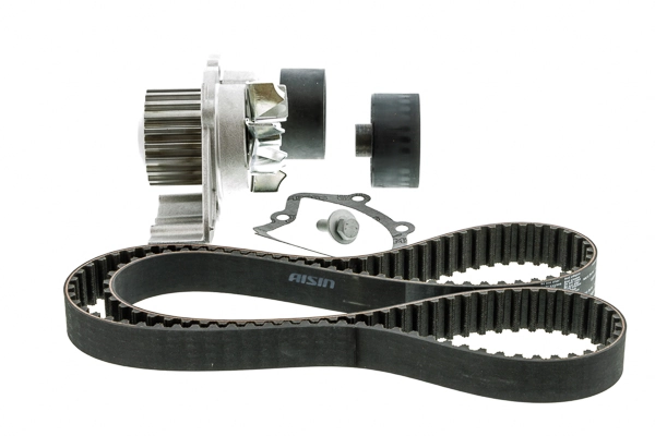 Pompe à eau + kit de courroie crantée AISIN TKPS-7028