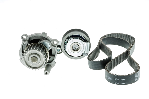 Pompe à eau + kit de courroie crantée AISIN TKVG-7017