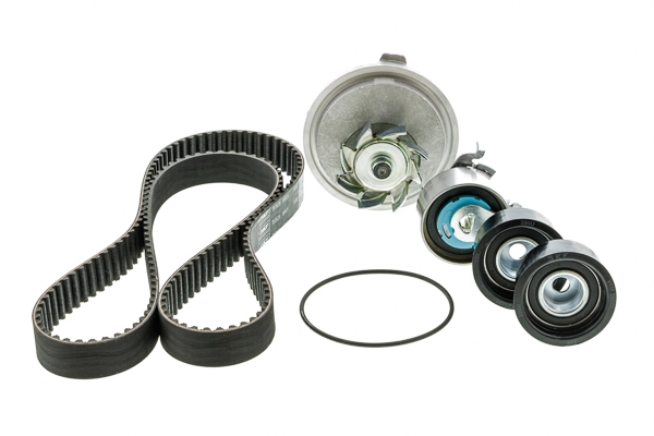 Pompe à eau + kit de courroie crantée AISIN TKPS-7004