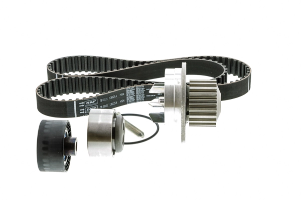 Pompe à eau + kit de courroie crantée AISIN TKPS-7015