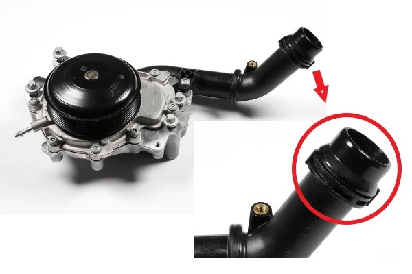 Pompe à eau, refroidissement du moteur HEPU P1613A-TH-4