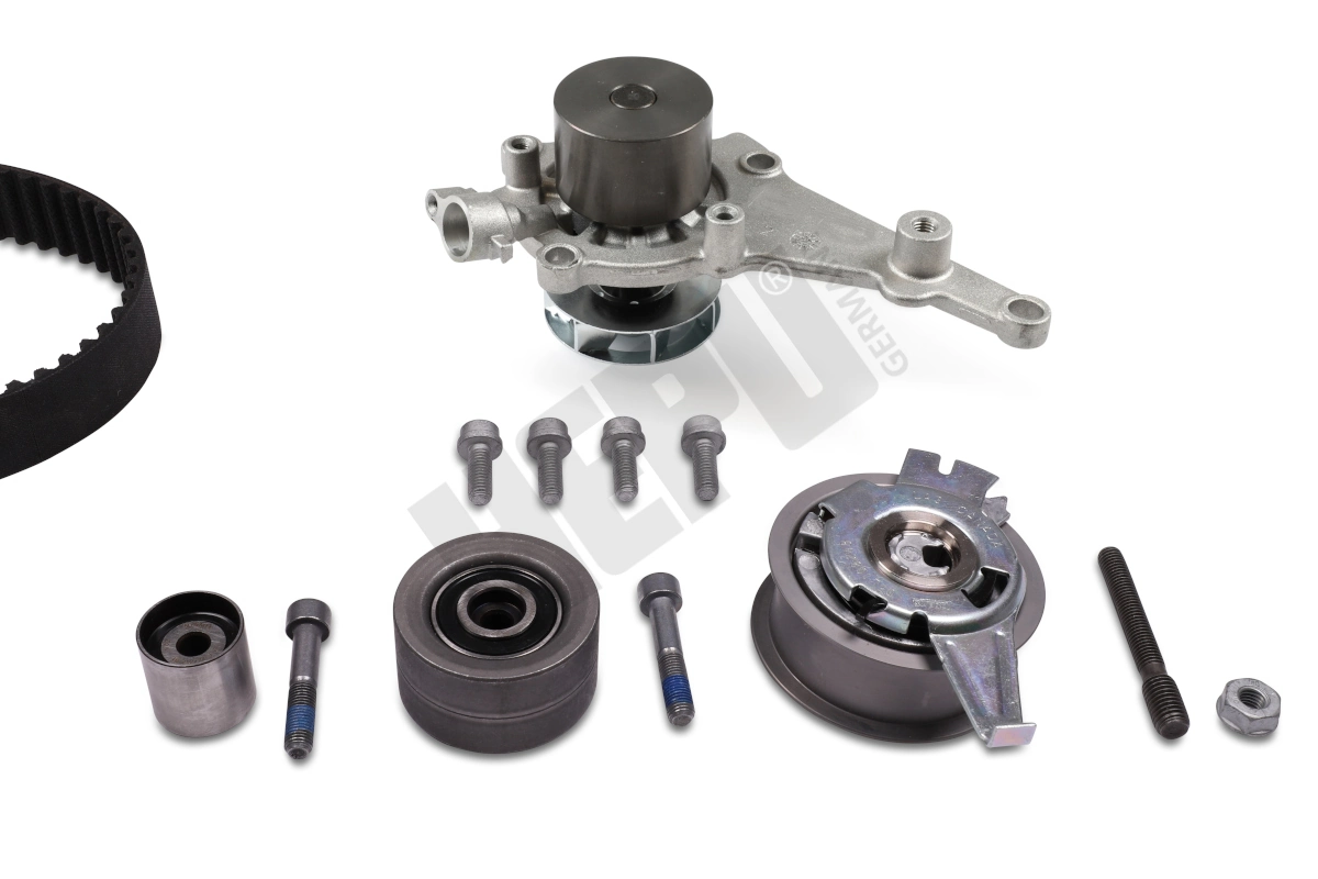 Pompe à eau + kit de courroie crantée HEPU PK55020M