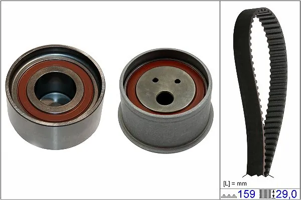 Kit de courroie crantée HEPU 20-1814