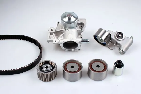 Pompe à eau + kit de courroie crantée HEPU PK17201