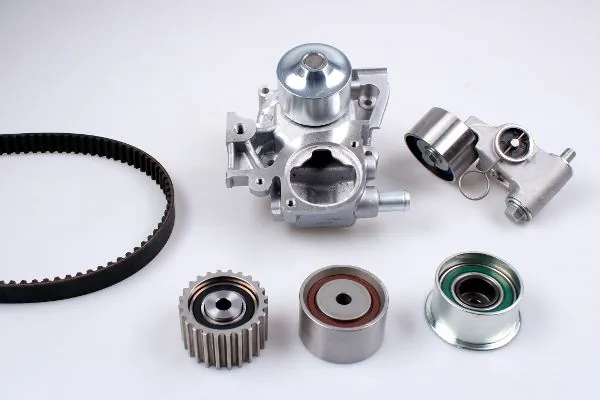 Pompe à eau + kit de courroie crantée HEPU PK75761