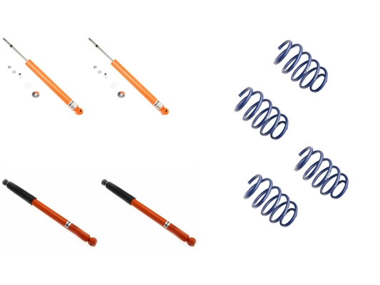 Jeu de suspensions, ressorts/amortisseurs KONI 1120-7241