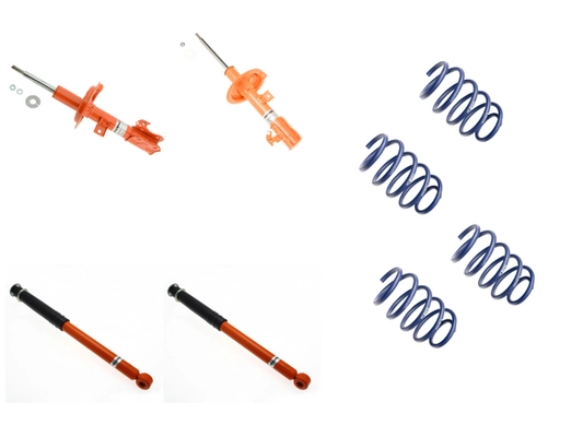 Jeu de suspensions, ressorts/amortisseurs KONI 1120-1602