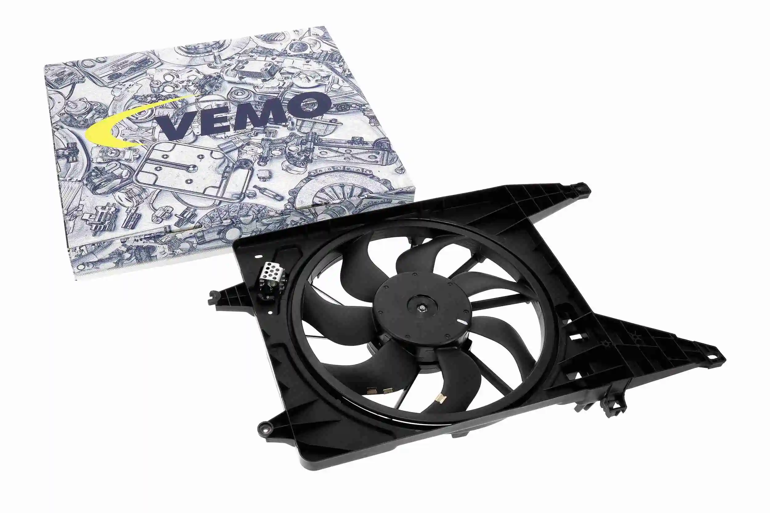 Ventilateur, refroidissement du moteur VEMO V21-01-0001