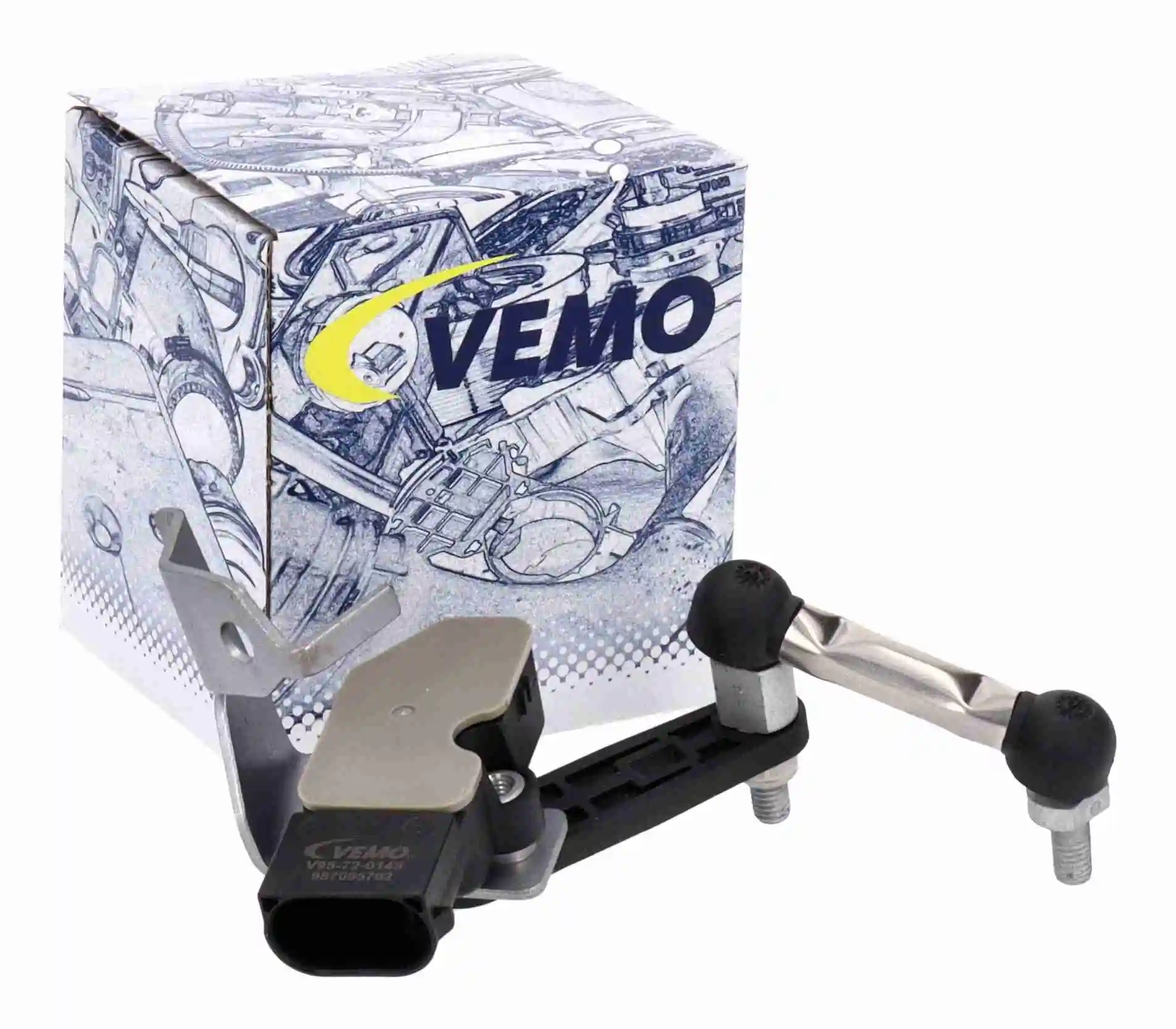 Capteur, correcteur de portée d’éclairage VEMO V95-72-0149