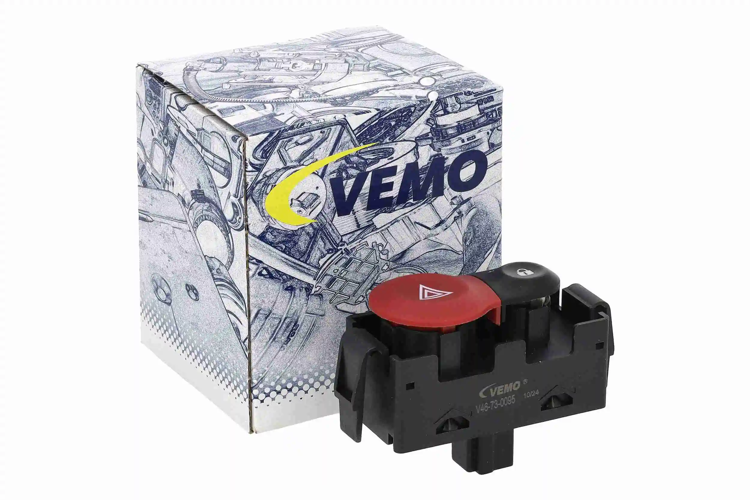 Interrupteur de signal de détresse VEMO V46-73-0095