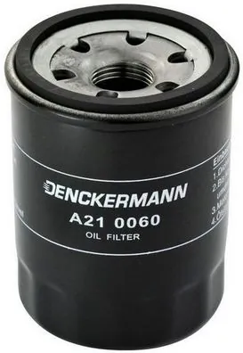 DENCKERMANN A210060 — Фільтр оливний TOYOTA COROLLA, RAV4, AVENSIS 00- (вир-во DENCKERMANN)