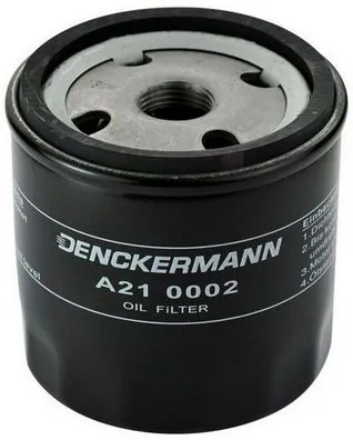 DENCKERMANN A210002 — Фільтр оливний LANOS, AVEO, LACETTI, NUBIRA, NEXIA (вир-во DENCKERMANN)