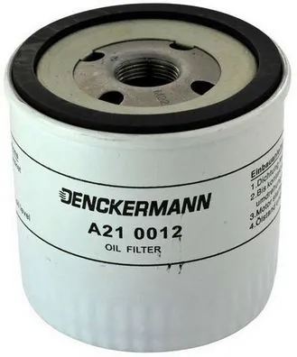 DENCKERMANN A210012 — Фільтр оливний двигуна FORD FOCUS 1.8 TDCI 98-04 (вир-во DENCKERMANN)