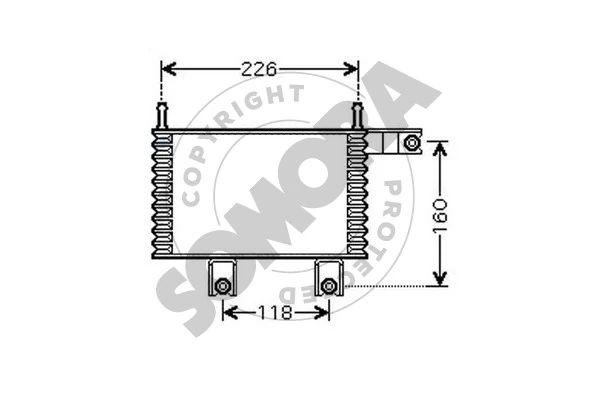 Oil Cooler, automatic transmission