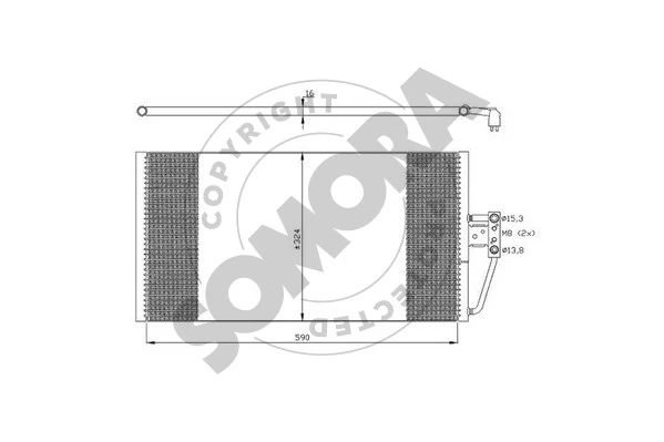 Condenser, air conditioning