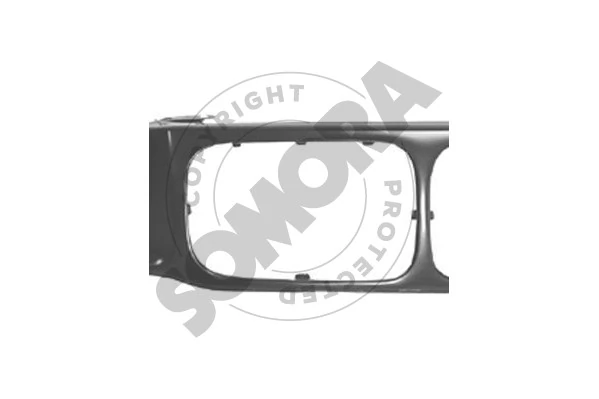 Support, radiator grille