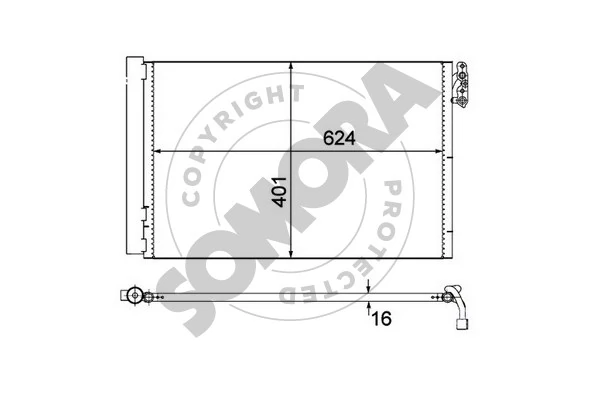 Condenser, air conditioning
