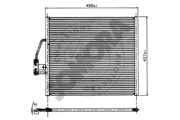 Condenser, air conditioning