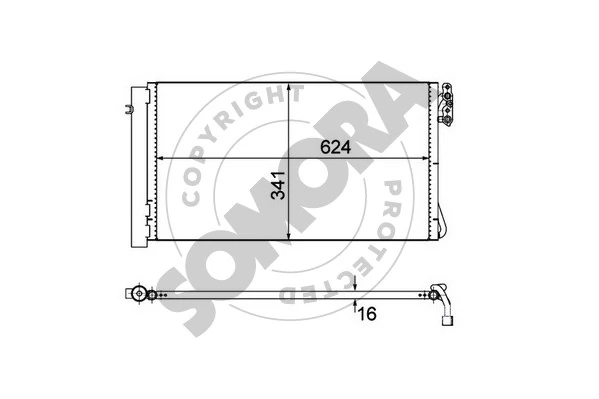 Condenser, air conditioning