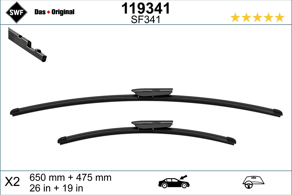 Balai d'essuie-glace SWF 119341