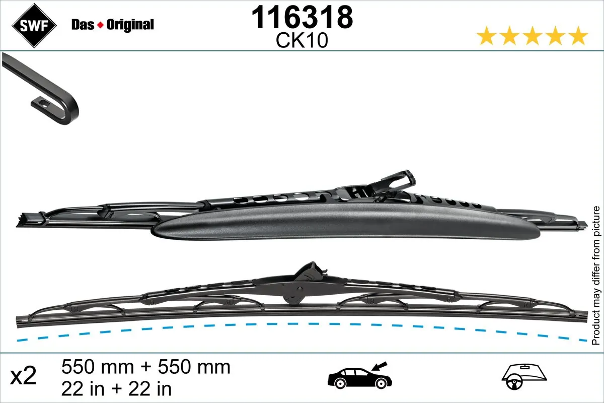 Balai d'essuie-glace SWF 116318