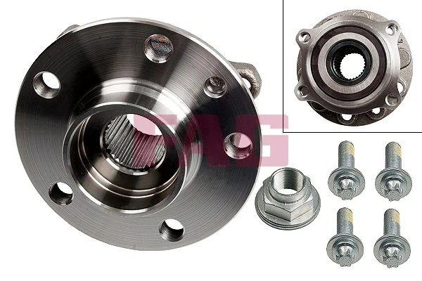 Kit de roulements de roue Schaeffler FAG 713 6063 60