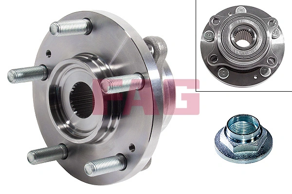 Kit de roulements de roue Schaeffler FAG 713 6268 10