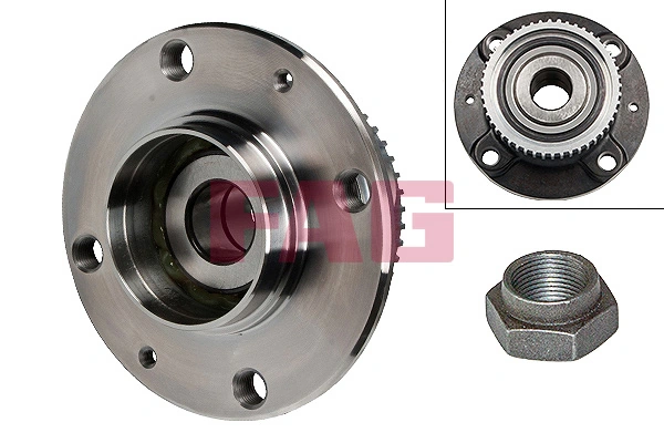 Kit de roulements de roue Schaeffler FAG 713 6300 80