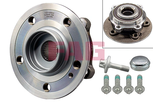 Kit de roulements de roue Schaeffler FAG 713 6683 60