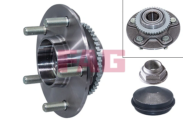 Kit de roulements de roue Schaeffler FAG 713 6332 40