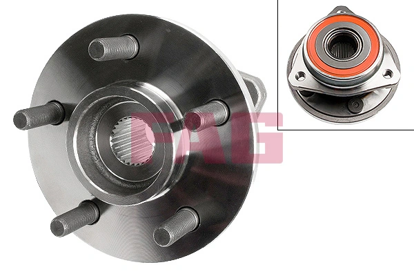 Kit de roulements de roue Schaeffler FAG 713 6700 50