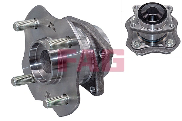 Kit de roulements de roue Schaeffler FAG 713 6186 70