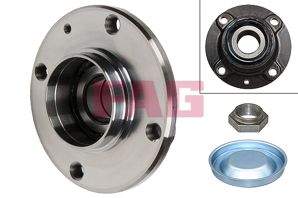 Kit de roulements de roue Schaeffler FAG 713 6402 60