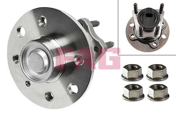 Kit de roulements de roue Schaeffler FAG 713 6443 40