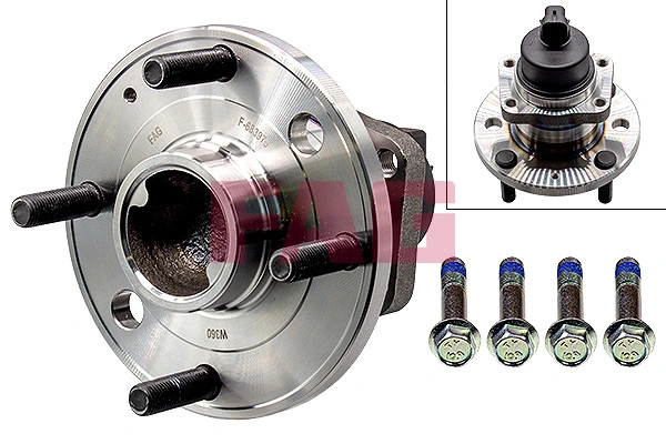 Kit de roulements de roue Schaeffler FAG 713 6449 60