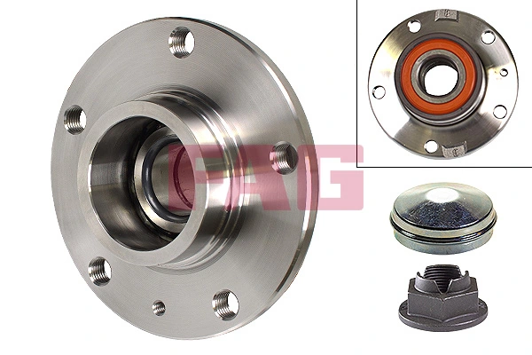 Kit de roulements de roue Schaeffler FAG 713 6448 50